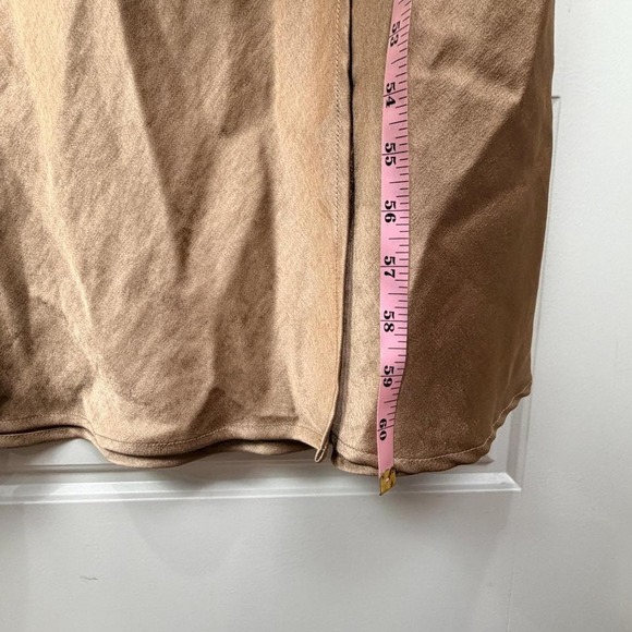 Bec & Bridge The Dreamer Square Neck Satin Maxi Gold Champagne Dress Size US 4 - Picture 8 of 8